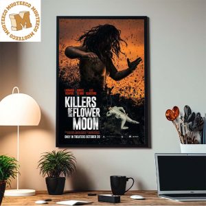 Killers Of The Flower Moon In Theaters October 20 Home Decor Poster Canvas