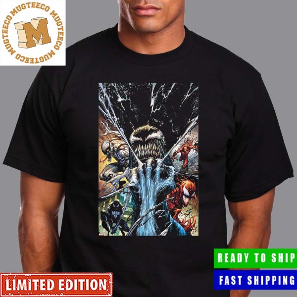 Marvel Venom Covers Venomized By Tyler Kirkham Poster Unisex T-Shirt