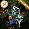 Los Angeles Lakers NBA Grinch Candy Cane Personalized Xmas Gifts Christmas Tree Decorations Ornament