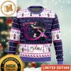 Monster Energy Logo Christmas Scenes Knitting Pattern Signature Black And Green Holiday Ugly Sweater