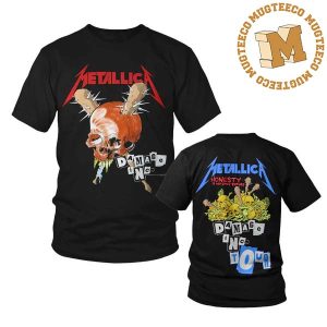 Metallica Damage Inc Tour Two Sides Print Fan Gift T-Shirt