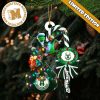 Miami Heat NBA Grinch Candy Cane Personalized Xmas Gifts Christmas Tree Decorations Ornament