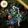 New Orleans Pelicans NBA Grinch Candy Cane Personalized Xmas Gifts Christmas Tree Decorations Ornament