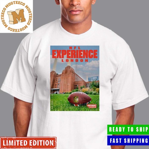 NFL Experience London Touch Down At Battersea Power Station On Saturday 7th October Poster Premium Unisex T-Shirt