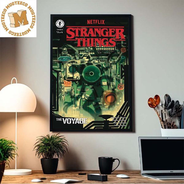 Netflix Stranger Things The Voyage Comic Issue 2 Cover Home Decor Poster Canvas