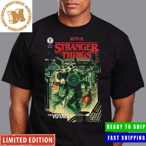 Netflix Stranger Things The Voyage Comic Issue 2 Cover Vintage T-Shirt
