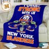 New York Rangers Baby Yoda Fleece Blanket The Force Strong