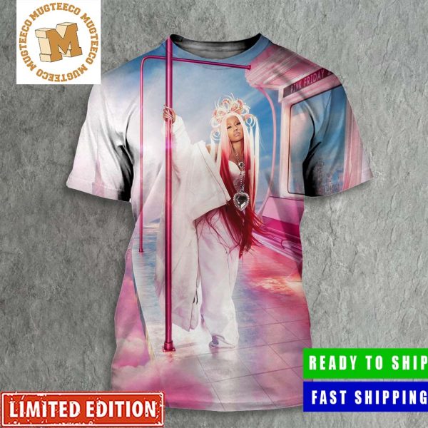 Nicki Minaj Pink Friday 2 Album Cover Poster All Over Print Shirt