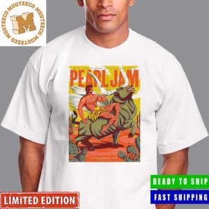 Pearl Jam Austin Event With Inhaler Moody Center 18 September 2023 Poster Classic T-Shirt