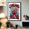 Pearl Jam Chicago Event September 7 Astronaut Bull Basketball Home Decor Poster Canvas