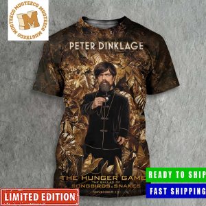 Peter Dinklage Stars As  Casca Highbottom In The Hunger Games The Ballad Of Songbirds And Snakes Poster All Over Print Shirt