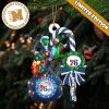 Orlando Magic NBA Grinch Candy Cane Personalized Xmas Gifts Christmas Tree Decorations Ornament