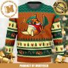 Pokemon Ring Of Umbreon Pixel Video Games Style Snowy Night Knitting Black Christmas Ugly Sweater