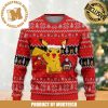 Pokemon Scary Gengar Anime Cute Purple Knitting Christmas Ugly Sweater 2023