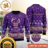 Crown Royal Whisky Full Of Christmas Spirit Probably Crown Royal Purple And Beige Christmas Ugly Sweater