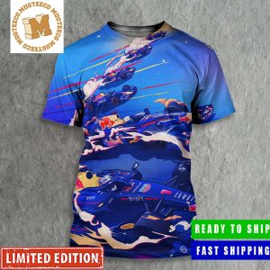 Red Bull Racing Six Times World Champions Gives You Wings Poster All Over Print Shirt