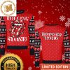 Rolling Stones Crazy Monkey Ugly Christmas Sweater 2023