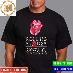 Rolling Stones Hackney Diamonds New Studio Album Released October 20th 2023 Logo Unisex T-Shirt