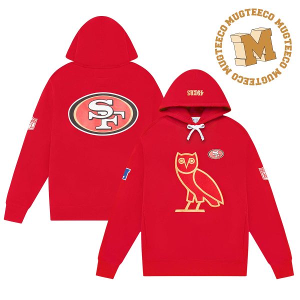 San Francisco 49ers OVO Owl NFL Hoodie