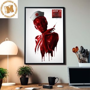 Saw X Blood Drive Blood Nurse Home Decor Poster Canvas