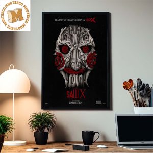Saw X Horror Body Mask New Home Decor Poster Canvas