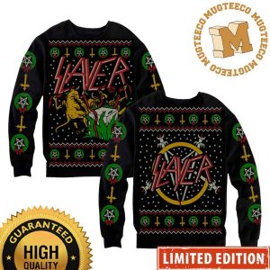 Slayer Hell Awaits Christmas Ugly Sweater