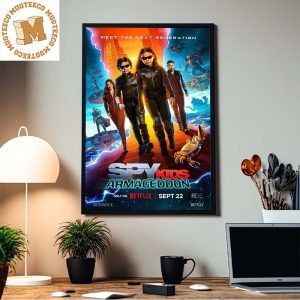 Spy Kids Armageddon Reboot Releasing September 22 On Netflix First Home Decor Poster Canvas