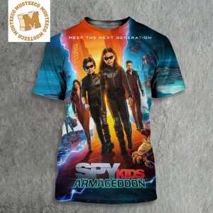 Spy Kids Armageddon Reboot Releasing September 22 On Netflix First Poster All Over Print Shirt