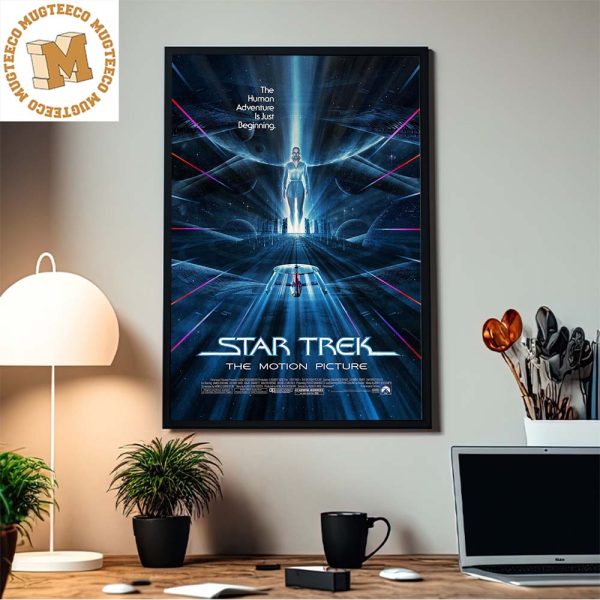 Star Trek The Motion Picture The Human Adventure Is Just Beginning Home Decor Poster Canvas