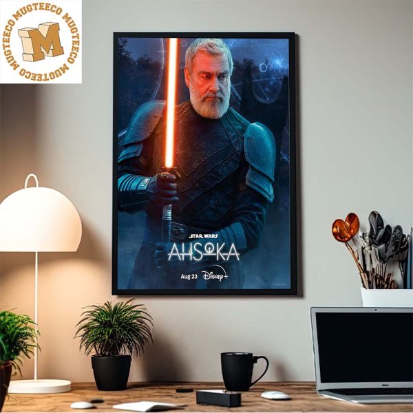 Star Wars Ahsoka Baylan Skoll Character Home Decor Poster Canvas