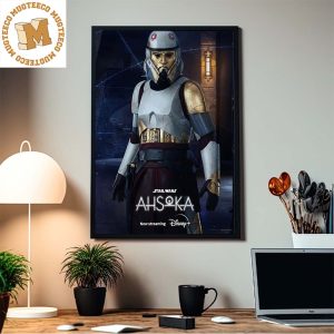 Star Wars Ahsoka Captain Enoch Character Home Decor Poster Canvas