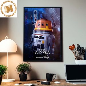 Star Wars Ahsoka Chopper Droid Character Home Decor Poster Canvas