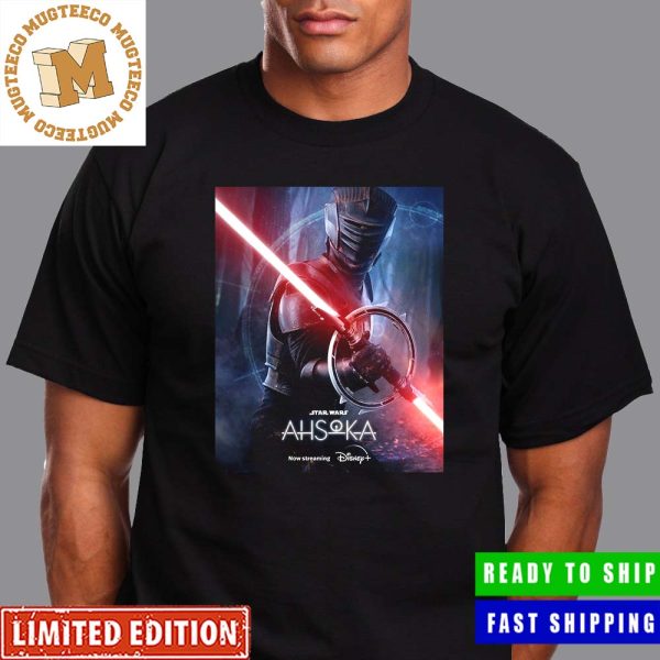 Star Wars Ahsoka Marrok Character Poster Unisex T-Shirt