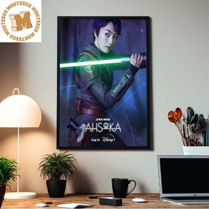 Star Wars Ahsoka Sabine Wren Character Home Decor Poster Canvas
