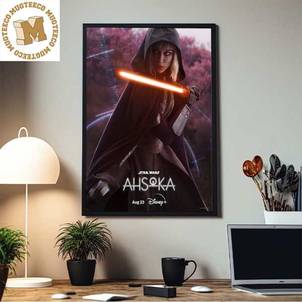 Star Wars Ahsoka Shin Hati Character Home Decor Poster Canvas