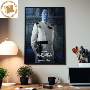 Star Wars Ahsoka Thrawn Character Home Decor Poster Canvas