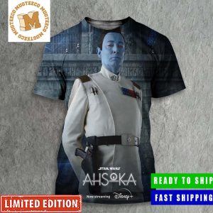 Star Wars Ahsoka Thrawn Character Poster All Over Print Shirt