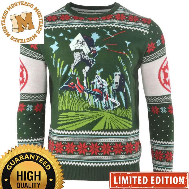 Star Wars Battle of Endor Knitting Holiday Christmas Ugly Sweater