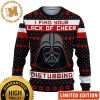 Star Wars Darth Vader I Find You Lack Of Cheer Disturbing Funny Holiday Ugly Sweater 2023