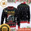 Star Wars Darth Vader Walking With Stromtrooper Knitting Pattern Black And Yellow Christmas Ugly Sweater