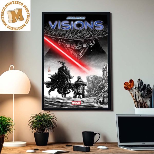 Star Wars Visions The Ronin Has Return Japanese Style Home Decor Poster Canvas