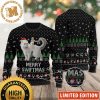 Taylor Swift Reputation Santa Taylor Hug A Cat Merry Xmas Holiday Ugly Sweater