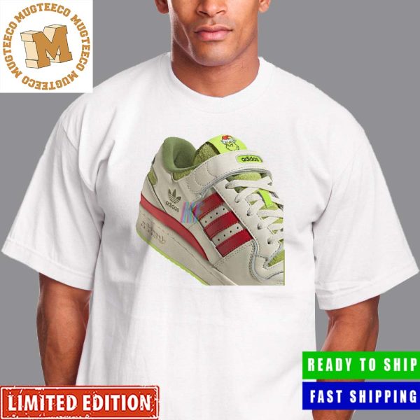 The Grinch x Adidas Forum Low 2023 Sneaker Gifts Unisex T-Shirt