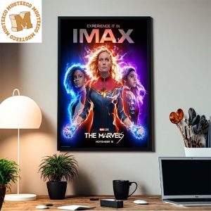 The Marvels Experience It In Imax November 10 New Home Decor Poster Canvas