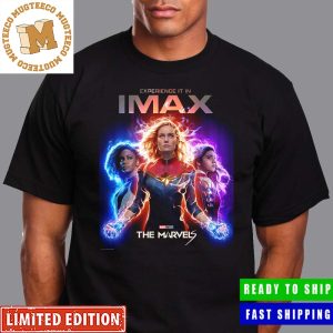 The Marvels Experience It In Imax November 10 New Poster Unisex T-Shirt