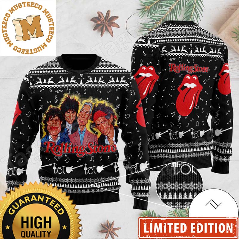 Bohse Ibkelz Rock Band Ugly Christmas Sweater - Torunstyle