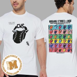 The Rolling Stones x Chicago White Sox Vinyl MLB Hackney Diamonds Limited Edition Classic T-Shirt