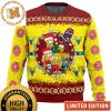 Transformers Autobot And Decepticon Logo Knitted Radiant Ugly Christmas Sweater