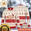 Twisted Tea Makes Me High Personalized  Snowflakes Reindeer Knitting Christmas Ugly Sweater