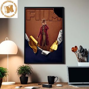 Timothee Chalamet As Wonka New Look In Wonka The Chocolate Bar Home Decor Poster Canvas